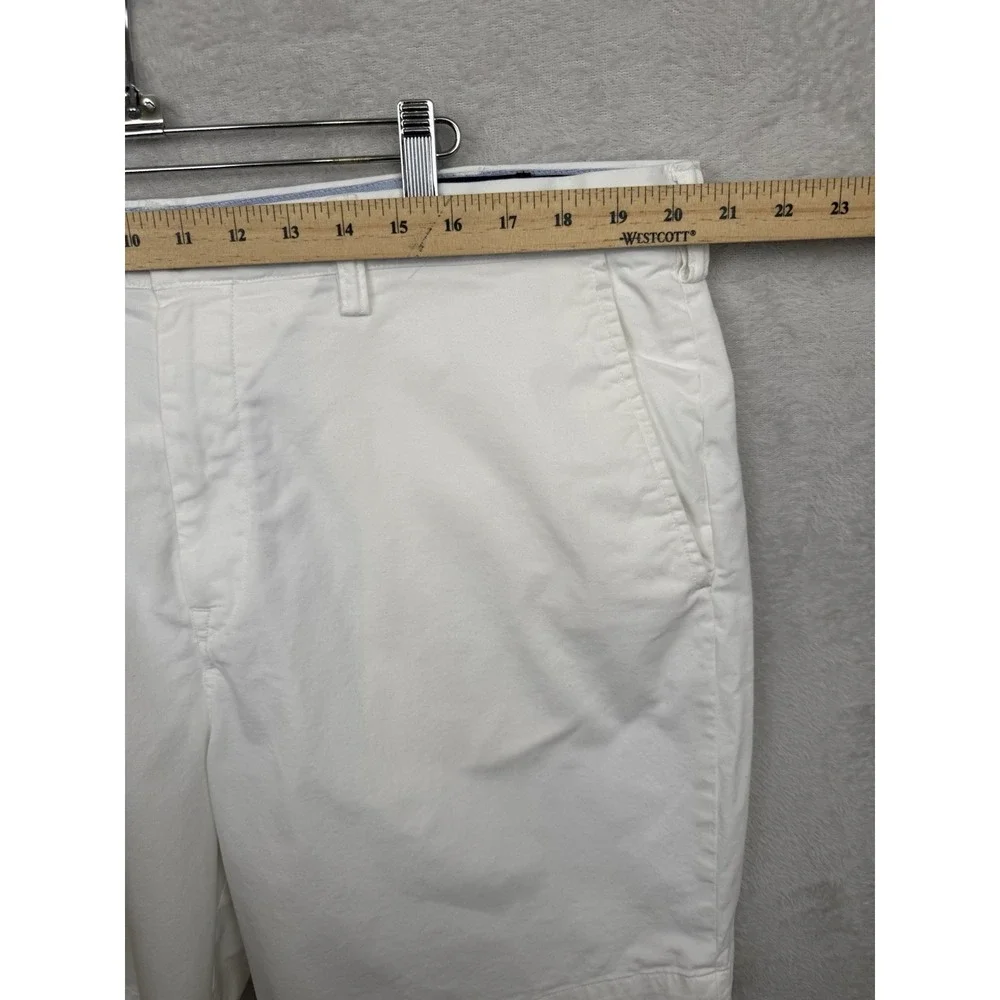 Polo Ralph Lauren Chino Shorts White Stretch Classic Fit Men's 40 Preppy Golf